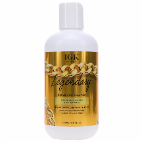 IGK Legendary Dream Hair Shampoo 8 oz Perspective: front