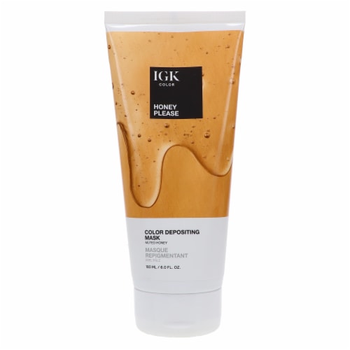 IGK Color Depositing Mask Honey Please 6oz IGK Color Depositing Mask Honey Please 6oz