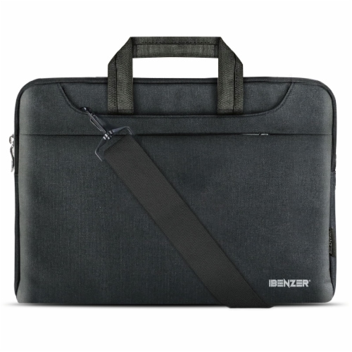 iBenzer Laptop Computer Sleeve Carrying Case with Shoulder Strap Perspective: front