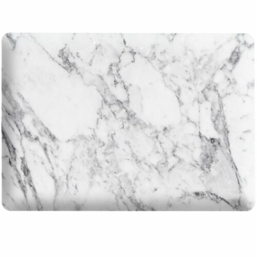 iBenzer Laptop Computer Case for MacBook Air - White Marble Perspective: front