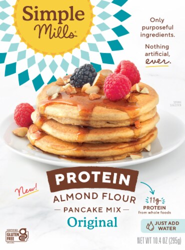 Simple Mills® Just-Add-Water Original Protein Almond Flour Pancake Mix Perspective: front