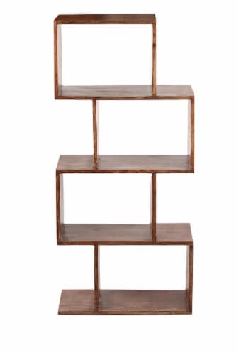 Sitswell Portola 4 Tier Bookshelf Perspective: front