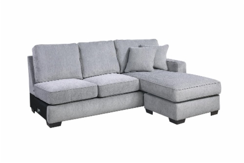 Sitswell Emerson Right Hand Facing Sectional without Corner Perspective: front