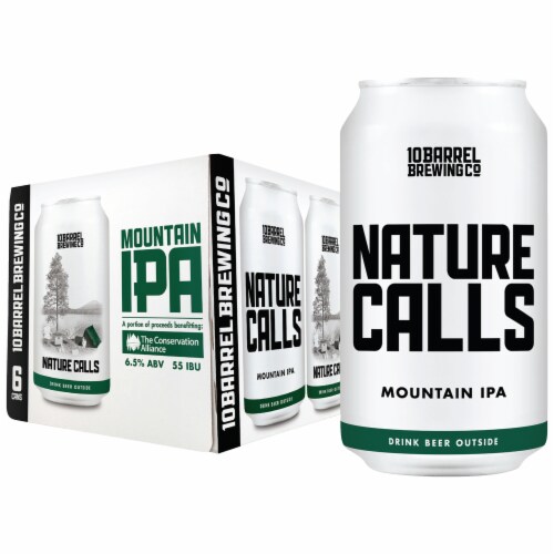 10 Barrel Brewing Co. Nature Calls Mountain IPA Perspective: front