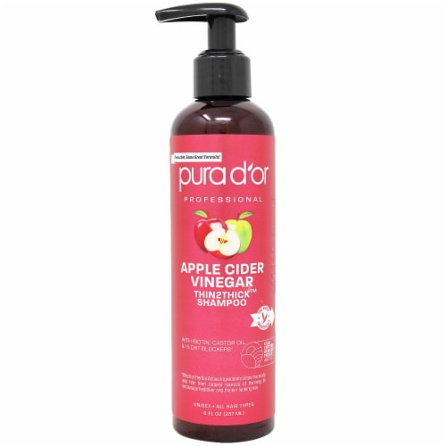 Pura d’or Professional Apple Cider Vinegar Thin2Thick™ Shampoo