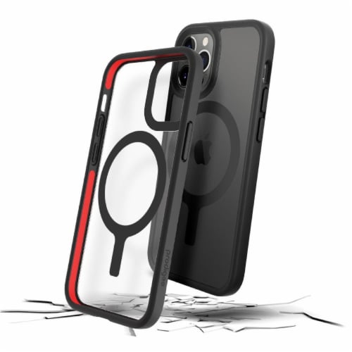 Prodigee iPhone 12 Magneteek Cell Phone Case - Black Perspective: front