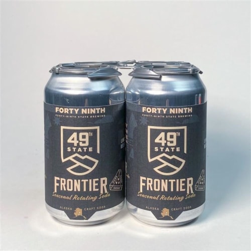 Frontier Raspberry Soda Perspective: front
