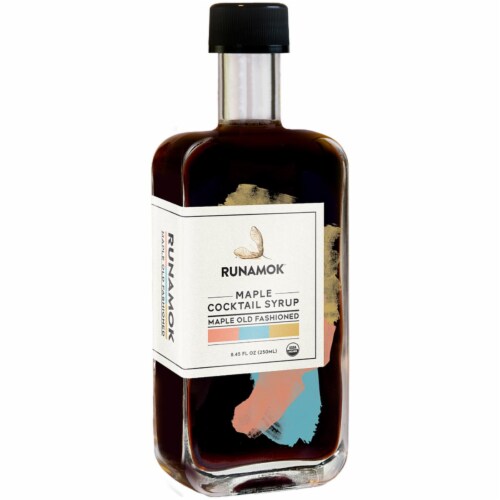 Runamok Maple 237253 8.45 oz Maple Old Fashioned Syrup Perspective: front