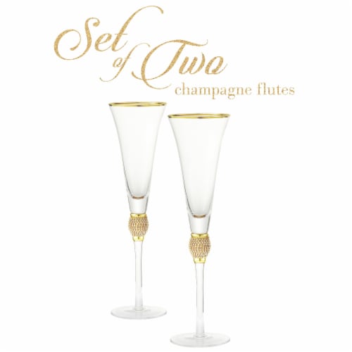 Crystal Champagne Flute - Set of 2