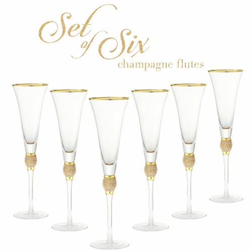 Trumpet clearance champagne flutes