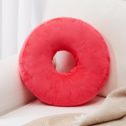 Cheer Collection Super Soft Microplush Doughnut Pillow and Seat Cushion for  Kids and Adults, 1 - Fred Meyer