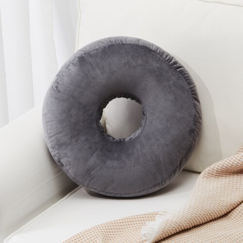 Cheer Collection Super Soft Microplush Doughnut Pillow and Seat