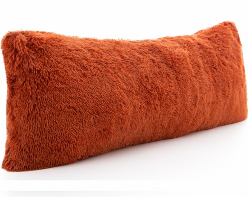 Cheer Collection Long Hair Shaggy Body Pillow 20 x 54 1 King Soopers