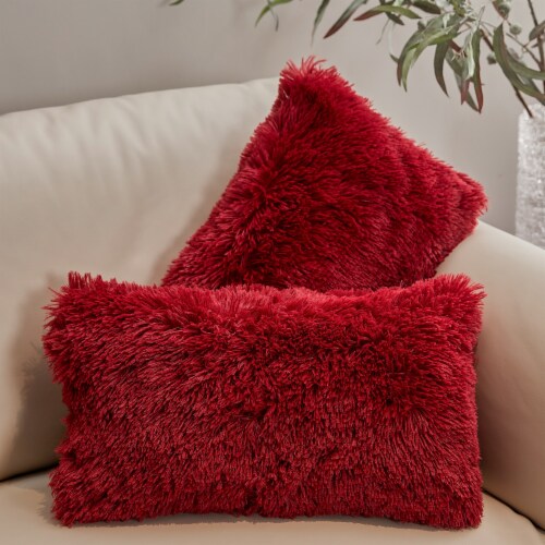 Shaggy throw pillows new arrivals
