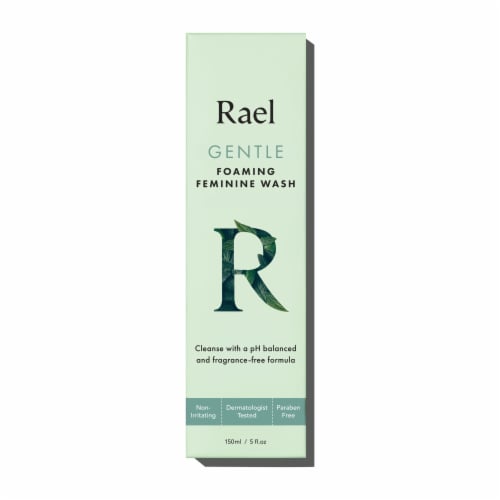 Rael Gentle Foaming Feminine Wash Fragrance Free Perspective: front