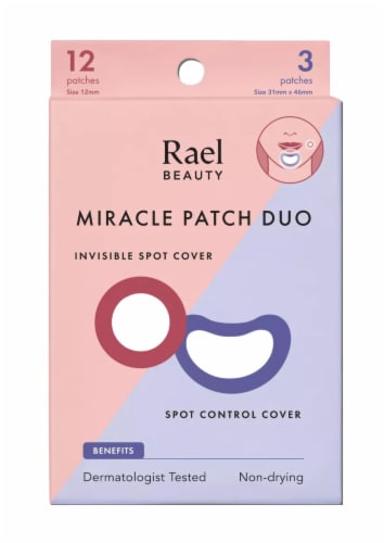 Rael Beauty Miracle Patch Duo Perspective: front