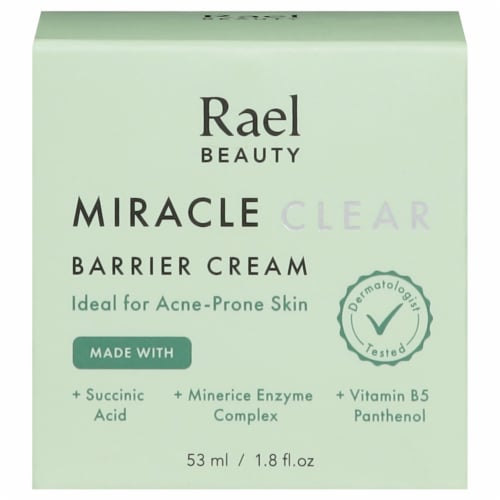Rael Beauty Miracle Clear Barrier Cream Perspective: front
