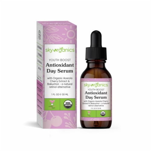 Sky Organics Youth Boost Antioxidant Day Serum Perspective: front