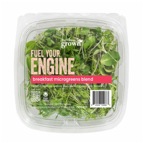The Villages Grown Microgreens Breakfast Blend Perspective: front
