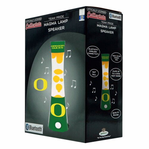 Oregon Ducks Team Pride Magma Lamp Speaker Perspective: front