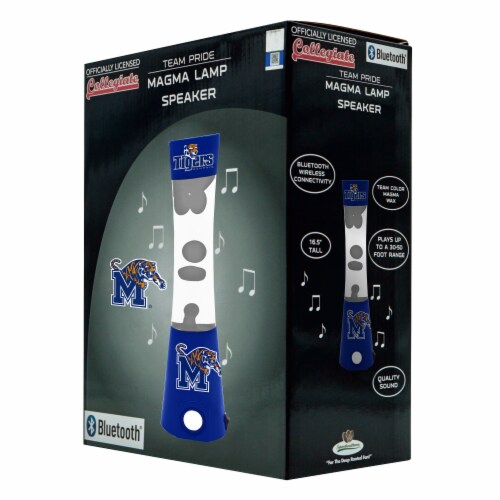 Memphis Tigers Team Pride Magma Lamp Speaker Perspective: front