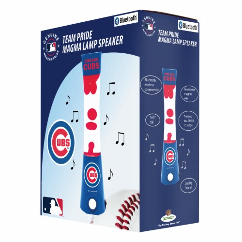 Chicago Cubs Team Pride Magma Lamp Speaker Perspective: front