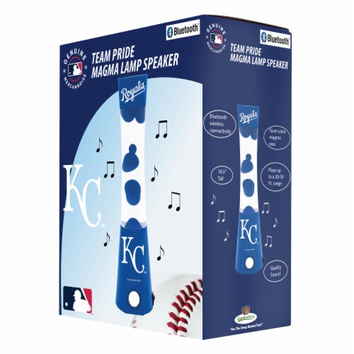 Kansas City Royals Team Pride Magma Lamp Speaker Perspective: front