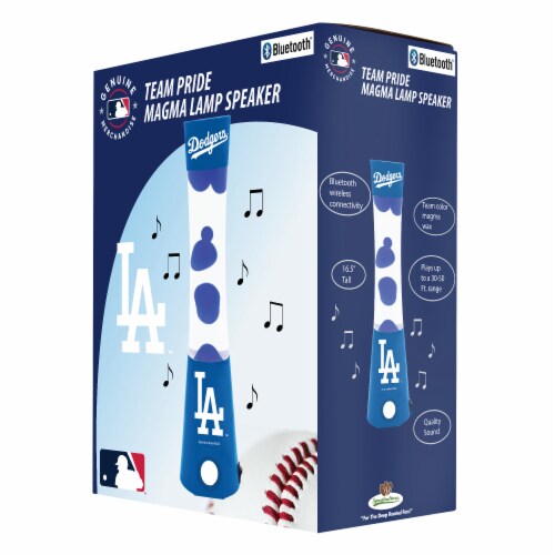 Los Angeles Dodgers Team Pride Magma Lamp Speaker Perspective: front