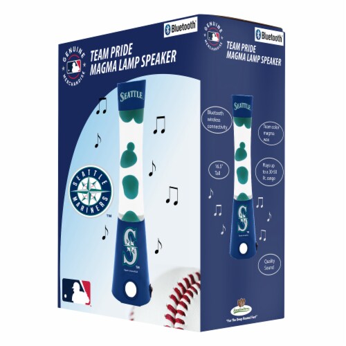 Seattle Mariners Team Pride Magma Lamp Speaker Perspective: front
