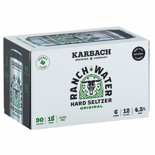 Karbach Brewing Company Original Lime Ranch Water Perspective: front