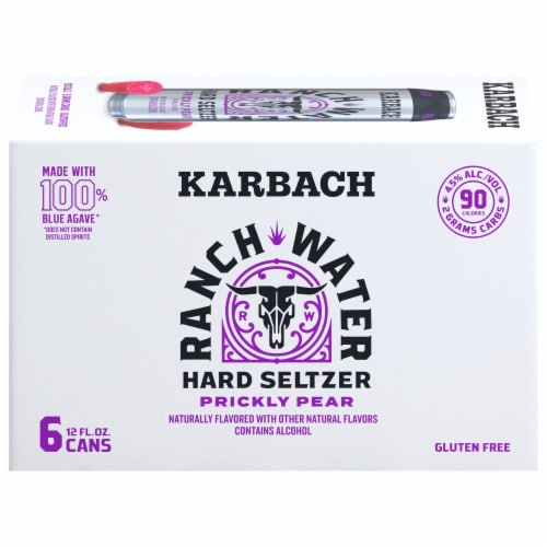 Karbach Brewing Company Prickly Pear Ranch Water Perspective: front