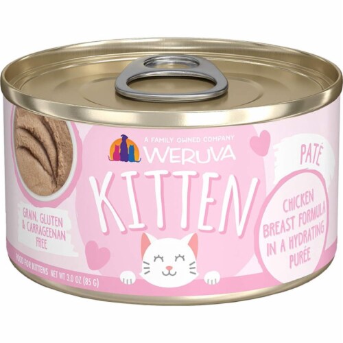 Weruva 810028242821 3 oz Kitten Puree Chicken Cat Treat 1 Harris Teeter