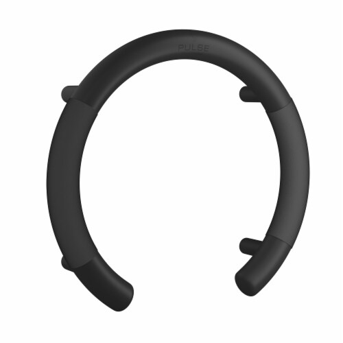 PULSE ShowerSpas ErgoValveBar Matte Black Perspective: front