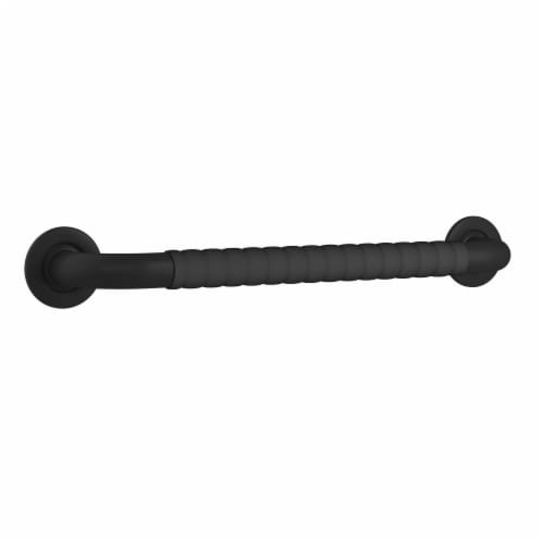 PULSE ShowerSpas ErgoSafetyBar Matte Black Perspective: front