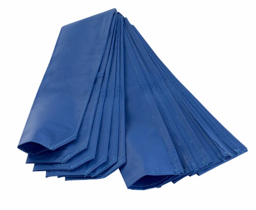 Trampoline Pole Sleeve Protectors - Set of 6 - Blue Perspective: front