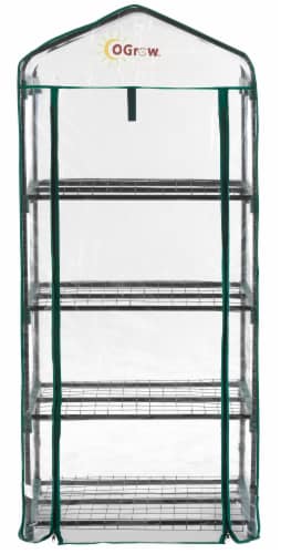 Ogrow Ultra-Deluxe 4-Tier Portable Bloomhouse Perspective: front