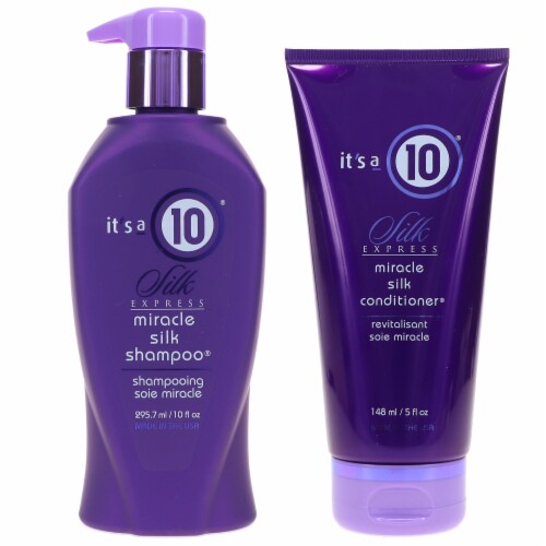 It's a 10 Silk Express Silk Shampoo 10 oz & Silk Express Silk Conditioner 5  oz Combo Pack, 15 oz - Fry's Food Stores