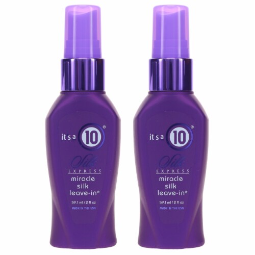 It's a 10 Silk Express Silk Leave-In 2 oz 2 Pack Perspective: front