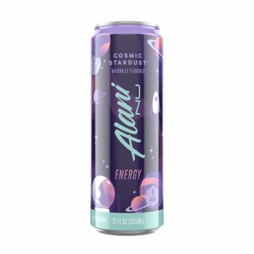 Alani Nu Cosmic Stardust Energy Drink - 12 Fl Oz Perspective: front