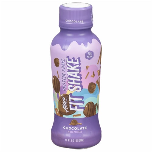 Alani NU Chocolate Fit Shake Protein Shake Perspective: front