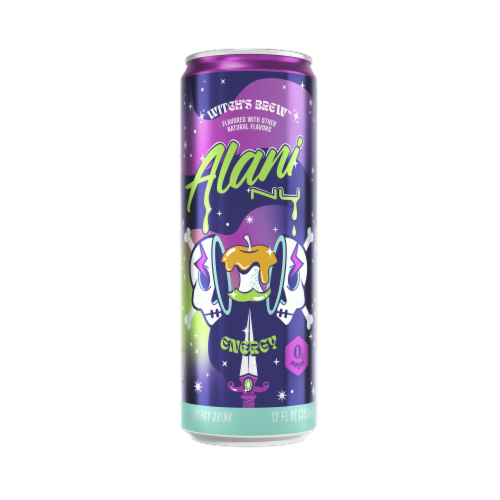 Alani NU Witch's Brew™ Energy Drink Can Perspective: front