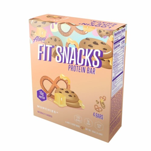 Alani NU Munchies Protein Bars Perspective: front
