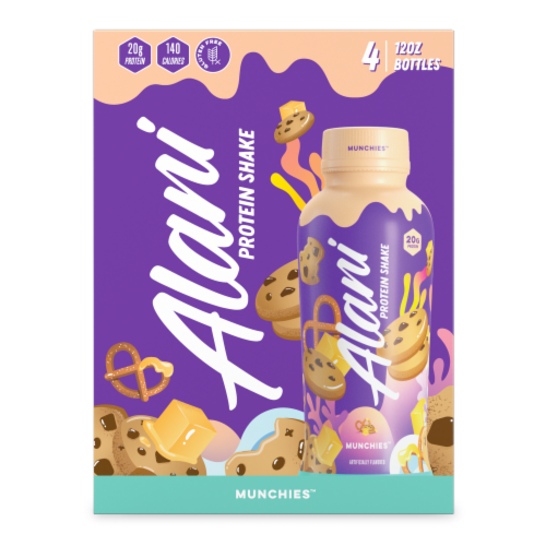 Alani Munchies™ Protein Shakes Perspective: front
