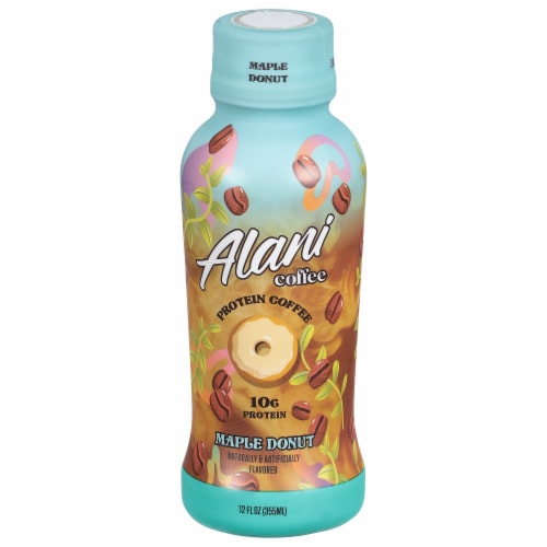 Alani Coffee MapleDonut Protein Coffee Perspective: front