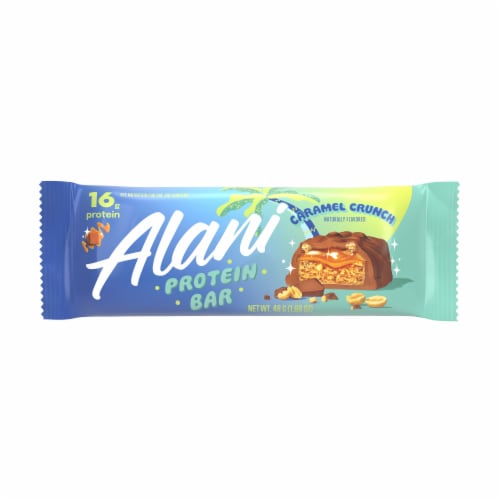 Alani Nu Caramel Crunch Protein Bar Perspective: front