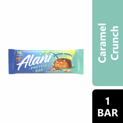 Alani Nu Caramel Crunch Protein Bar Perspective: front