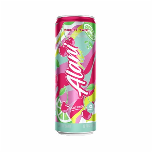 Alani Nu Cherry Twist Energy Drink Perspective: front