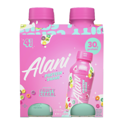 Alani Fruity Cereal Protein Shake Multipack Perspective: front