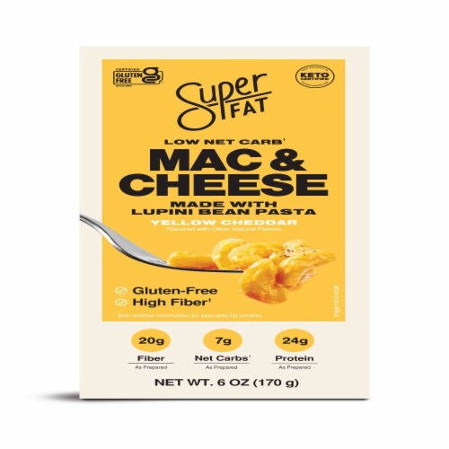 SuperFat Cheddar Mac & Cheese Perspective: front
