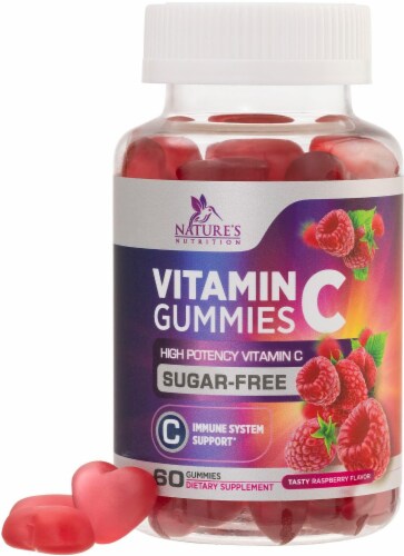 Sugar Free Vitamin C Gummies Immune Support Antioxidant Vitamin